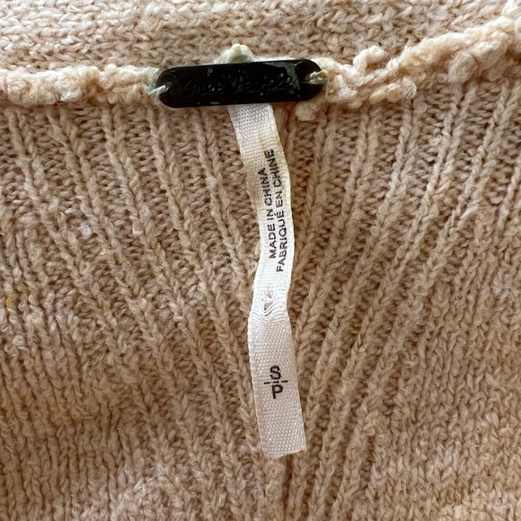 Free People Strawberry Fields Sweater in Cream - Picture 5 of 7